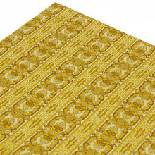 Load image into Gallery viewer, Dashi-fukusa Cloth (Tea-things) (En-ka-mon Brocade with Dsign of Monkey and Flower)
