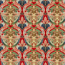 Load image into Gallery viewer, Brocade Piece (30x30cm) (Web Only) (Kiri-ni Mukai-houou Maru-mon Nishiki)