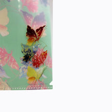 画像をギャラリービューアに読み込む, チケットファイル&一筆箋セット 光悦夢蝶錦