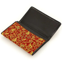 画像をギャラリービューアに読み込む, 皮裏名刺入 繍花楽園文