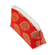 画像をギャラリービューアに読み込む, 半月ポーチ 彩貝文