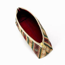 Load image into Gallery viewer, Half Moon Pouch (Kamon Ungen Nishiki)