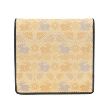 Load image into Gallery viewer, Two-fold billfold, Swedish flower rabbit