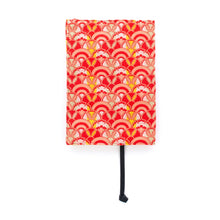 画像をギャラリービューアに読み込む, ブックカバー 波兎雪輪文