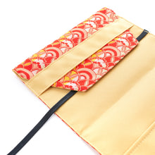 画像をギャラリービューアに読み込む, ブックカバー 波兎雪輪文