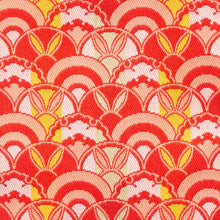 画像をギャラリービューアに読み込む, ブックカバー 波兎雪輪文