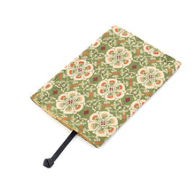 画像をギャラリービューアに読み込む, ブックカバー 花鳥梅花文錦