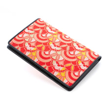 画像をギャラリービューアに読み込む, 縦型カードケース 波兎雪輪文