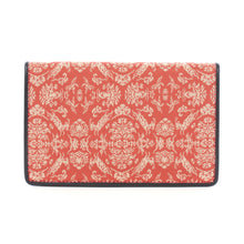 画像をギャラリービューアに読み込む, 縦型カードケース 山羊花卉文錦