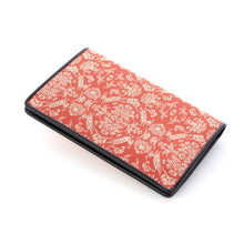 画像をギャラリービューアに読み込む, 縦型カードケース 山羊花卉文錦