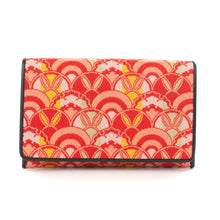 画像をギャラリービューアに読み込む, 皮裏名刺入 波兎雪輪文