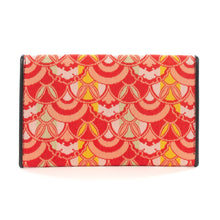 画像をギャラリービューアに読み込む, 皮裏名刺入 波兎雪輪文