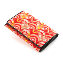 画像をギャラリービューアに読み込む, 皮裏名刺入 波兎雪輪文