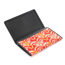 画像をギャラリービューアに読み込む, 皮裏名刺入 波兎雪輪文