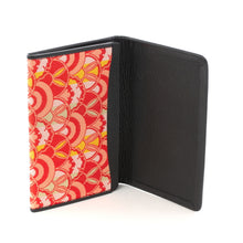 画像をギャラリービューアに読み込む, 皮裏名刺入 波兎雪輪文