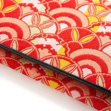 画像をギャラリービューアに読み込む, 皮裏名刺入 波兎雪輪文