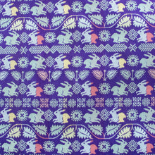 Load image into Gallery viewer, Dashi-fukusa Cloth (Tea-things) (Sweden Hana Usagi_cream yellow)