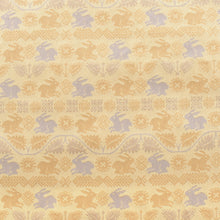 Load image into Gallery viewer, Dashi-fukusa Cloth (Tea-things) (Sweden Hana Usagi_cream yellow)