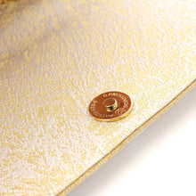 画像をギャラリービューアに読み込む, ビーズバッグ 葡萄唐草文錦(白)