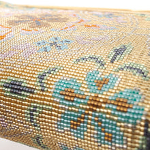画像をギャラリービューアに読み込む, ビーズバッグ 王朝七宝文(金)