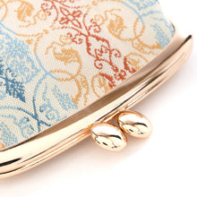 画像をギャラリービューアに読み込む, 2.5 ドル入れ 葡萄唐草文錦