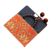 画像をギャラリービューアに読み込む, 数珠入 大 鴛鴦唐草文錦