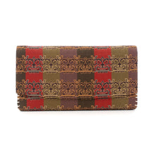 Load image into Gallery viewer, Kaishi Paper Container (Tea-things) (Shikami-mon Chohan-kin)