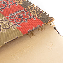 Load image into Gallery viewer, Kaishi Paper Container (Tea-things) (Shikami-mon Chohan-kin)