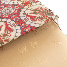 画像をギャラリービューアに読み込む, 懐紙入 獅子狩文錦