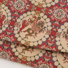 画像をギャラリービューアに読み込む, 懐紙入 獅子狩文錦