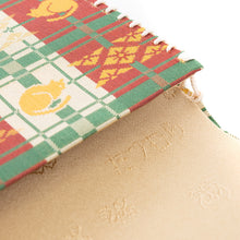 Load image into Gallery viewer, Kaishi Paper Container (Tea-things) (Fuku-neko_Kohshi-mon)