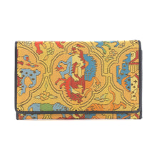 Load image into Gallery viewer, Name Card Container (with leather lining) (Shikami Choju-mon Nishiki)