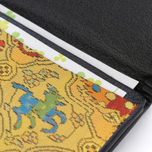 Load image into Gallery viewer, Name Card Container (with leather lining) (Shikami Choju-mon Nishiki)