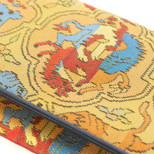 Load image into Gallery viewer, Name Card Container (with leather lining) (Shikami Choju-mon Nishiki)