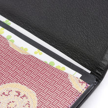 画像をギャラリービューアに読み込む, 皮裏名刺入 糸屋輪宝手