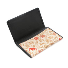 画像をギャラリービューアに読み込む, 皮裏名刺入 シャーティーの虎