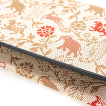 画像をギャラリービューアに読み込む, 皮裏名刺入 シャーティーの虎