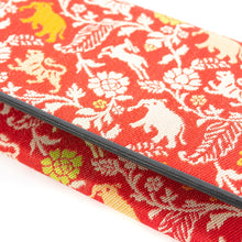 画像をギャラリービューアに読み込む, 皮裏名刺入 シャーティーの虎