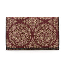 画像をギャラリービューアに読み込む, 皮裏名刺入 天平狩猟文錦