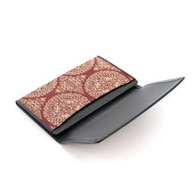 画像をギャラリービューアに読み込む, 皮裏名刺入 天平狩猟文錦