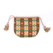 画像をギャラリービューアに読み込む, ミニ巾着 福猫格子文