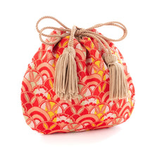 Load image into Gallery viewer, Small Pouch(Nami Usagi Yuki-wa-mon)