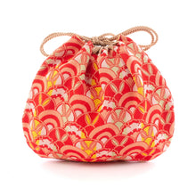 Load image into Gallery viewer, Small Pouch(Nami Usagi Yuki-wa-mon)