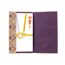 Load image into Gallery viewer, Kinpu Envelope Holder (Kiri-ni Mukai-houou Maru-mon Nishiki)