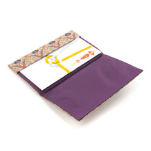 Load image into Gallery viewer, Kinpu Envelope Holder (Kiri-ni Mukai-houou Maru-mon Nishiki)