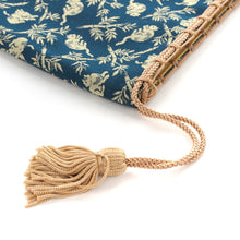 画像をギャラリービューアに読み込む, ミニ巾着 竹林猫繋文錦