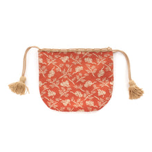 画像をギャラリービューアに読み込む, ミニ巾着 竹林猫繋文錦