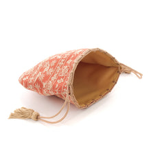 画像をギャラリービューアに読み込む, ミニ巾着 瑞鳥段文錦