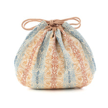 画像をギャラリービューアに読み込む, ミニ巾着 葡萄唐草文錦