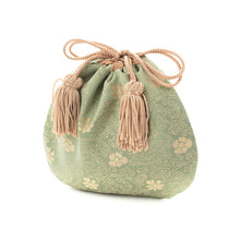 画像をギャラリービューアに読み込む, ミニ巾着 定家緞子